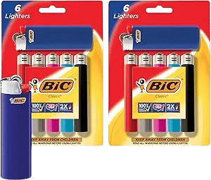 BIC Classic Lighters, 12 Count Pack