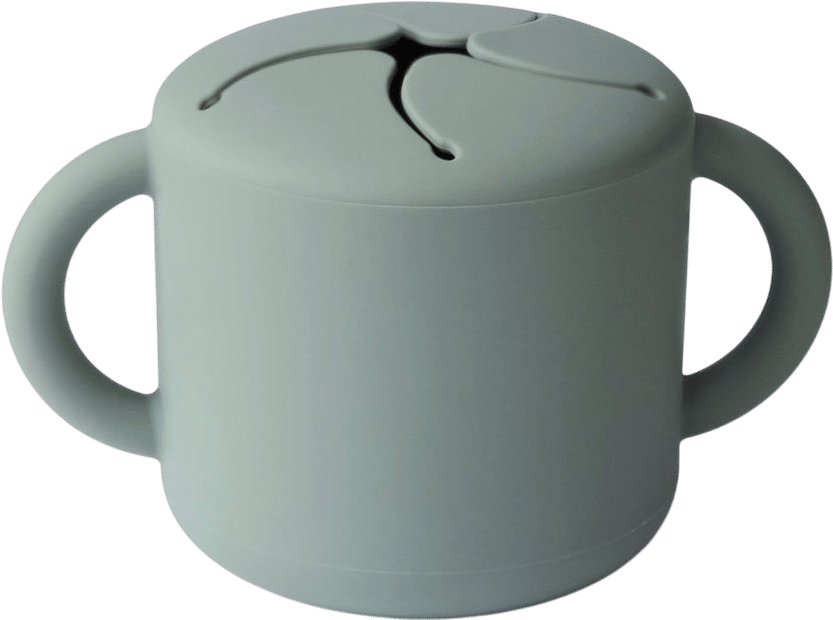 Silicone Snack Cup – Easy-Grip Handles, BPA-Free