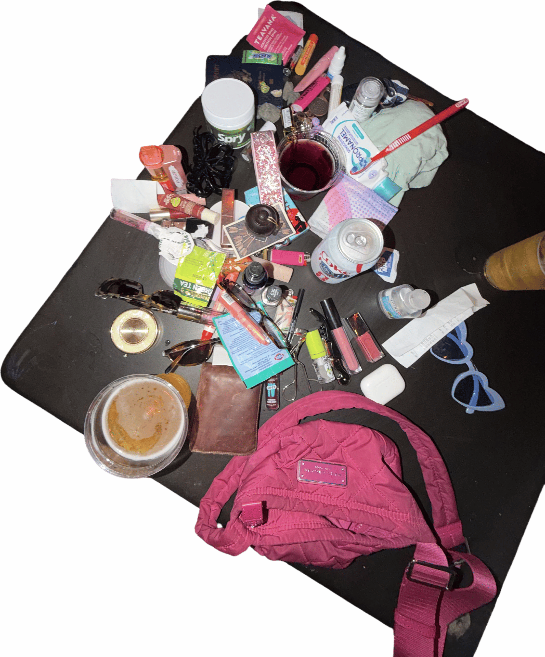 diy vogue ‘what’s in my bag’ with your friends
