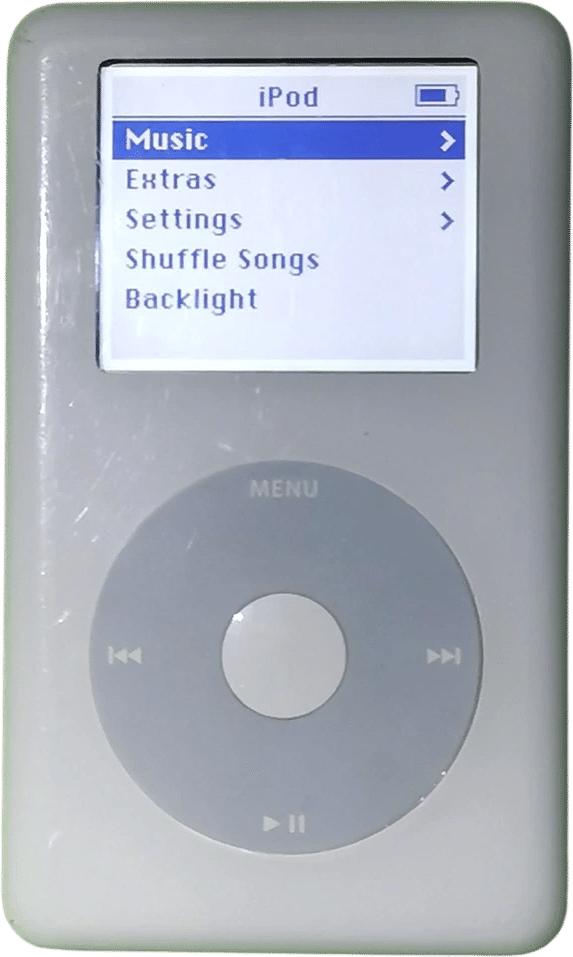 iPod Classic 4th Generation Monochrome