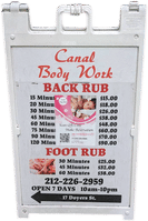 Canal Body Work for a solid massage in Chinatown