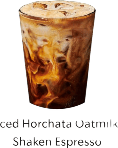 horchata with two shots