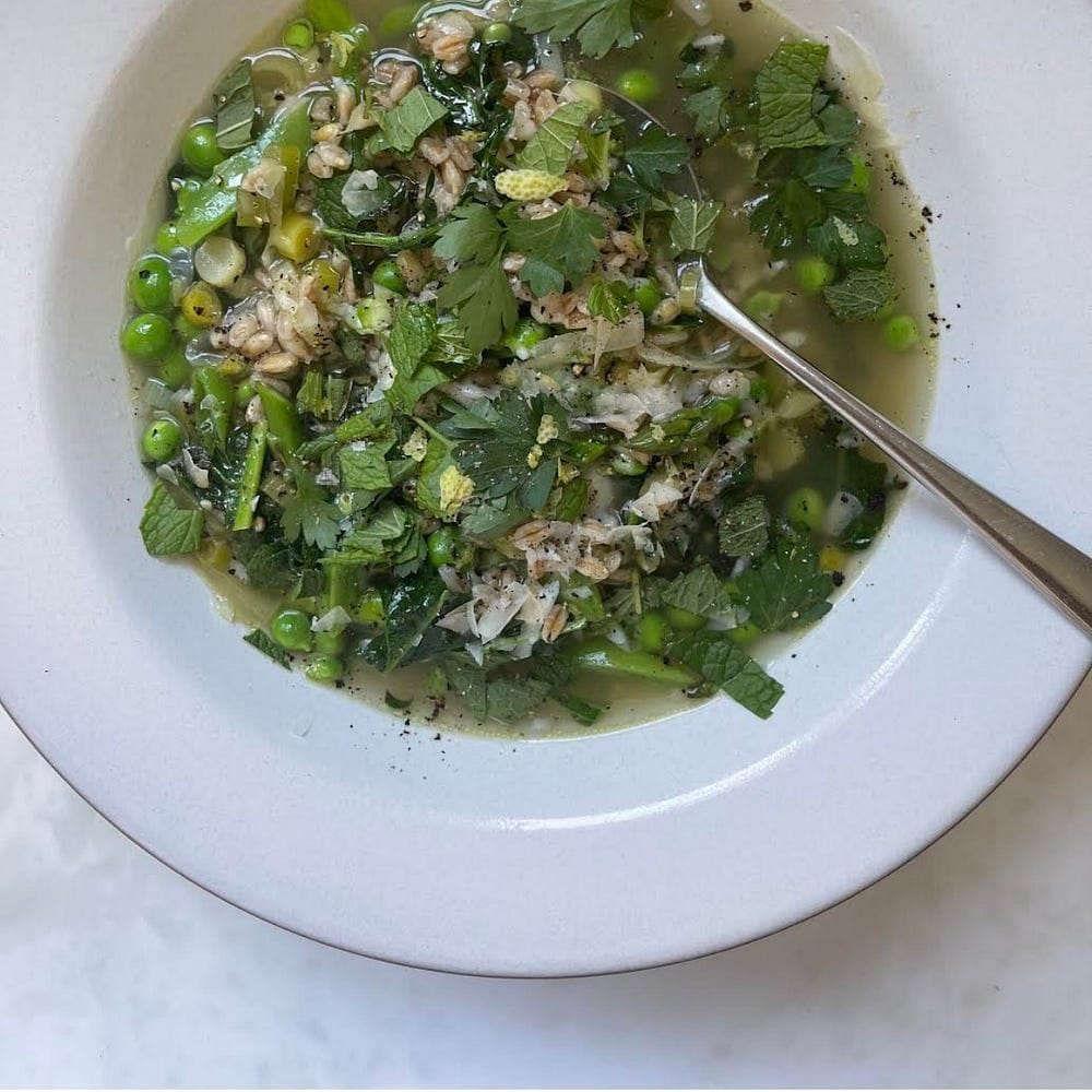 Spring Minestrone Recipe