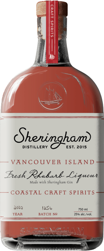 Sheringham Distillery Fresh Rhubarb Liqueur | Bright & Refreshing