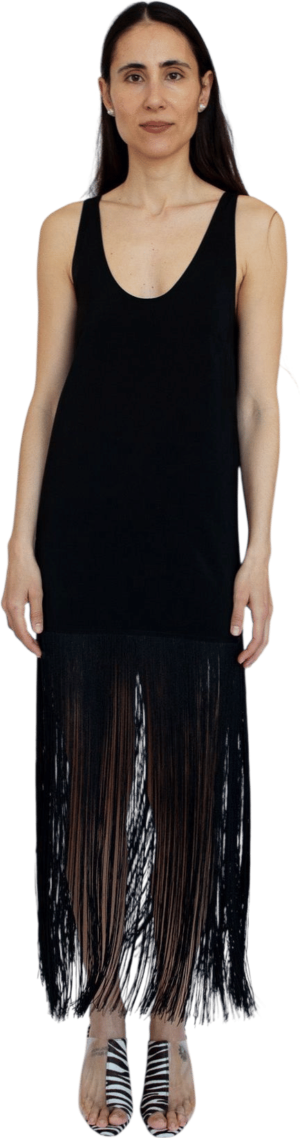 Tassel Slip Dress