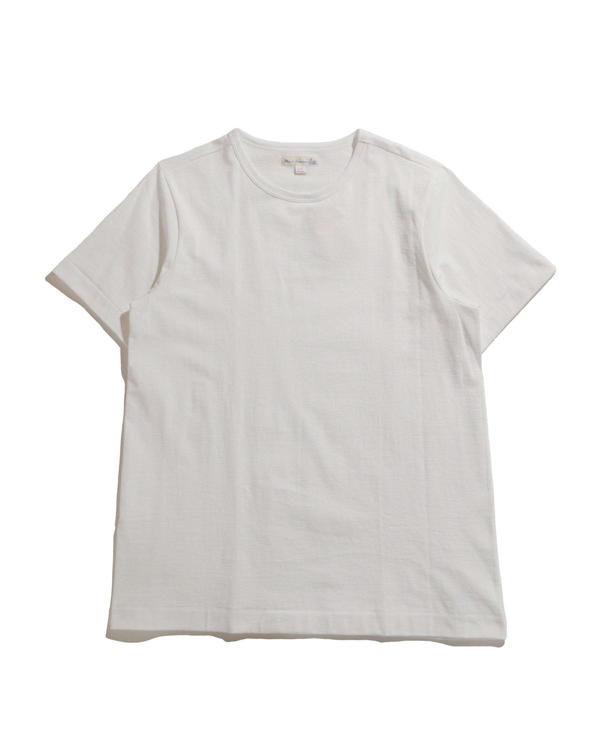 215 Loopwheeled T-Shirt White