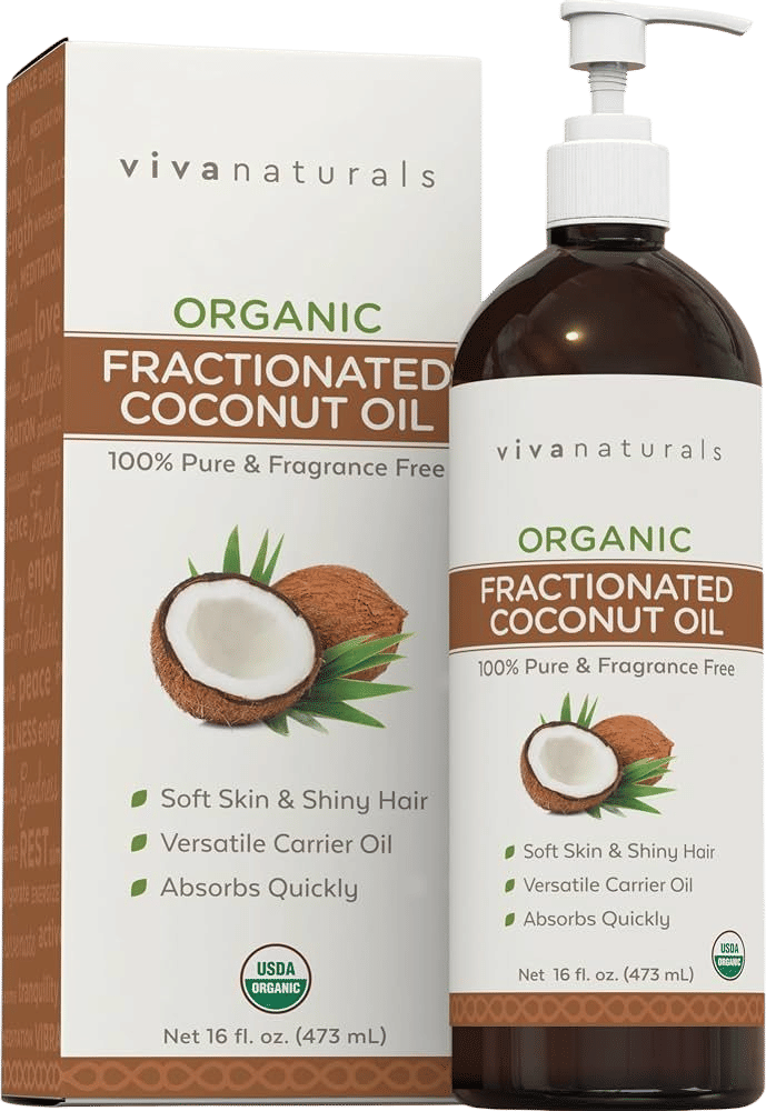 Liquid coconut oil as moisturizer