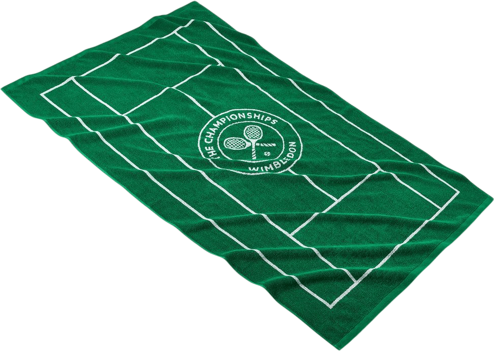 Wimbledon Tennis Court Pool Towel