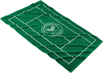 Wimbledon Tennis Court Pool Towel