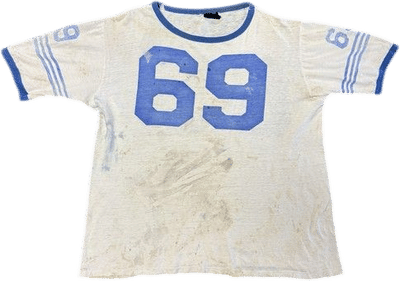Vintage 1960s '69' Football Jersey T-Shirt