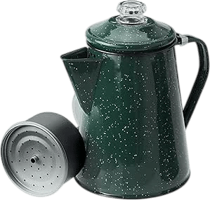 Enamelware Percolator Coffee Pot