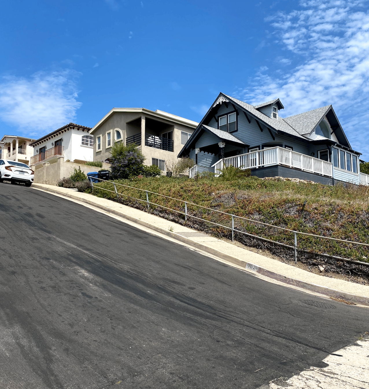 The steepest street in Los Angeles