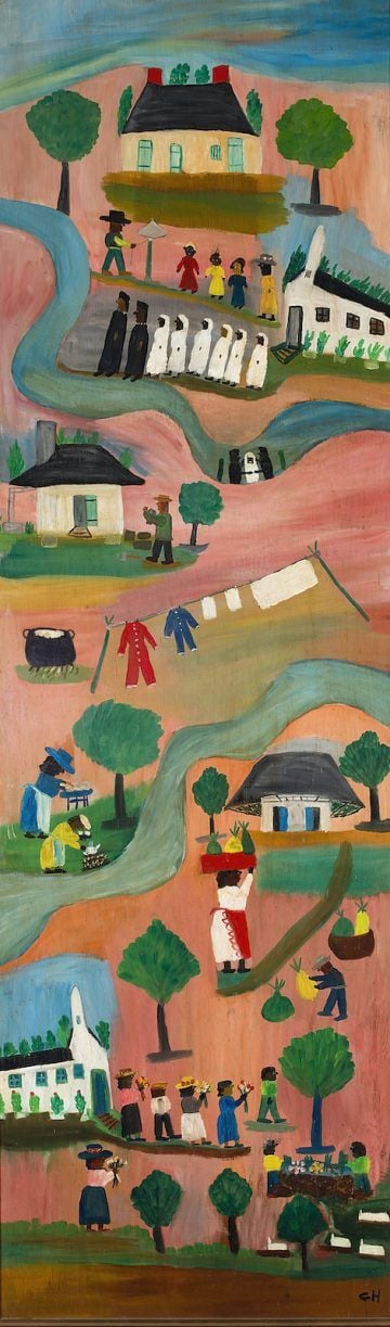 Clementine Hunter's 'Flowing River'