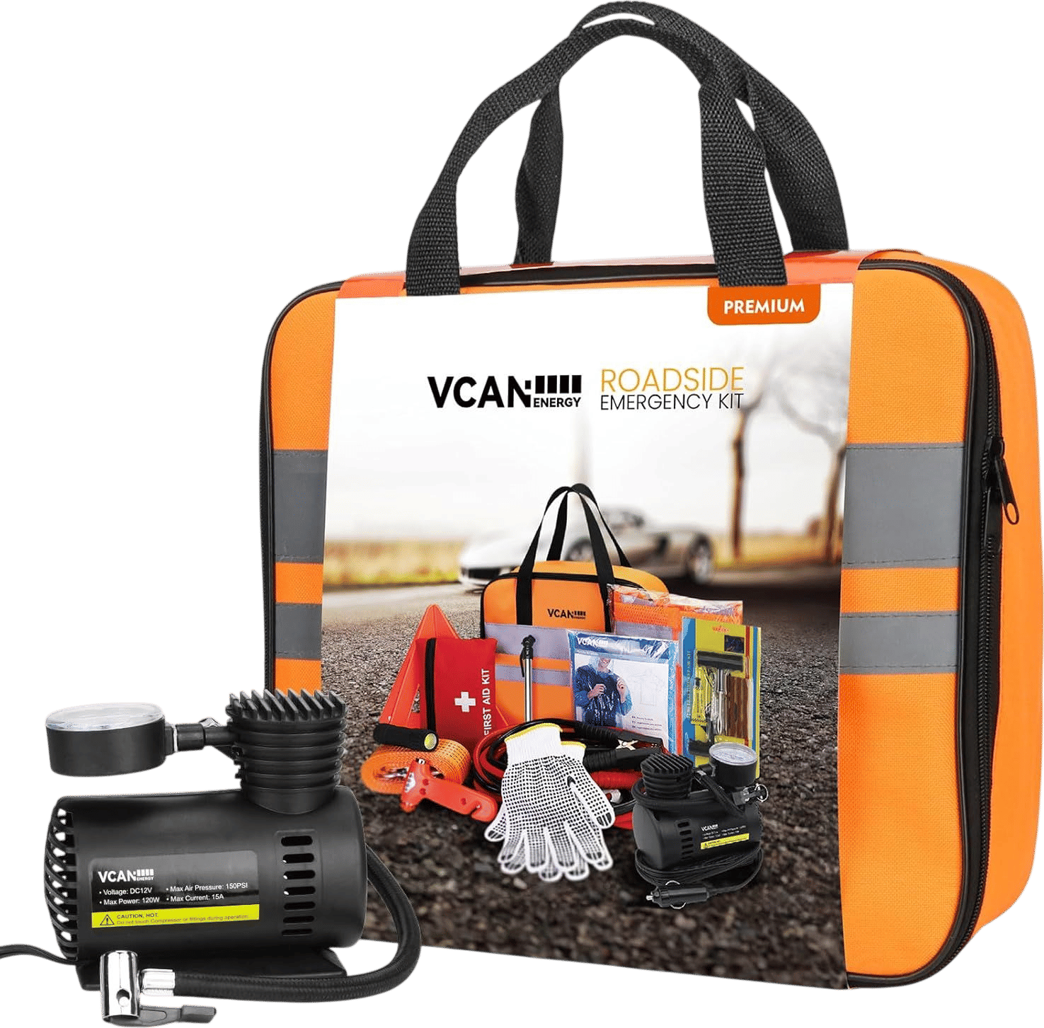 VCANENERGY Car Emergency Safety Kit