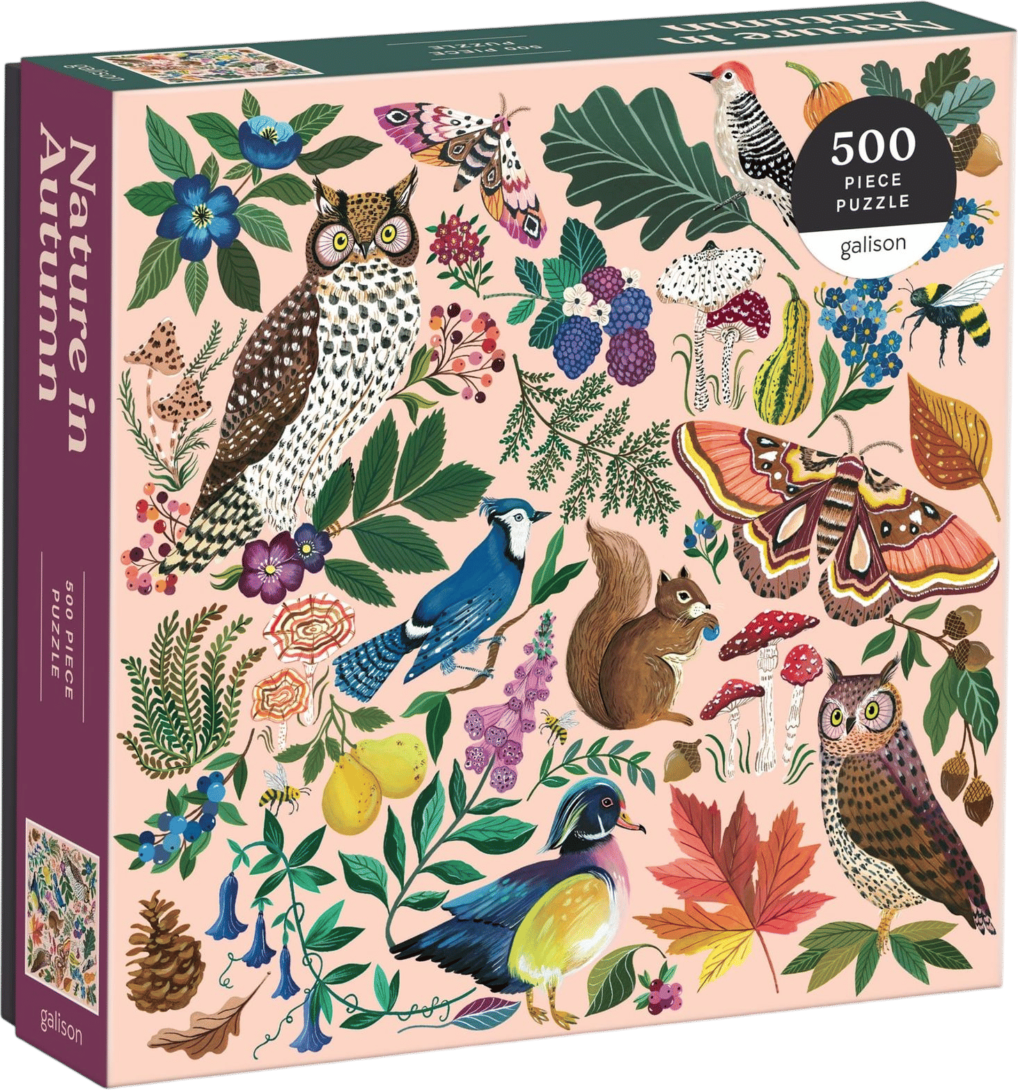 Nature in Autumn 500 Piece Puzzle