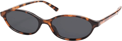Retro Oval Cat Eye Sunglasses (AR82253)