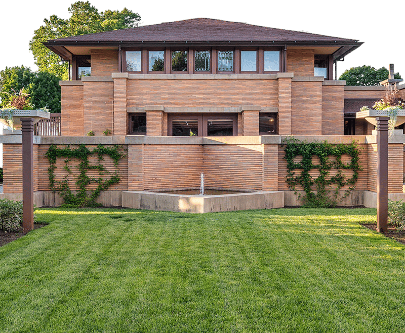 frank lloyd wright’s martin house