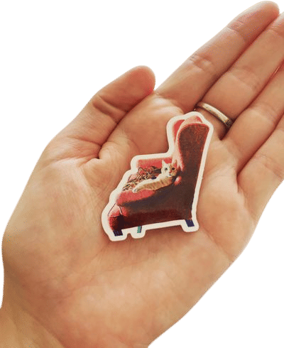 Custom stickers of a pet