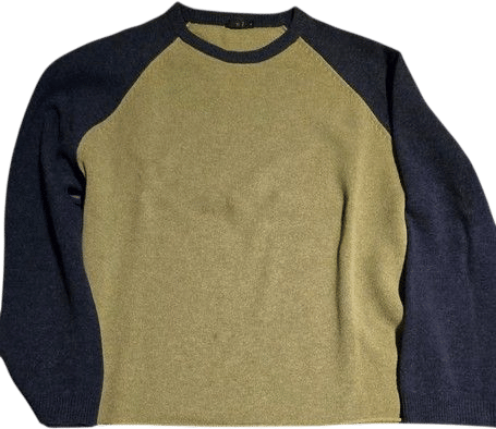 j crew sweater men jersey style vintage 1990's size large rare