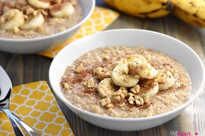 Peanut Butter Banana Oatmeal