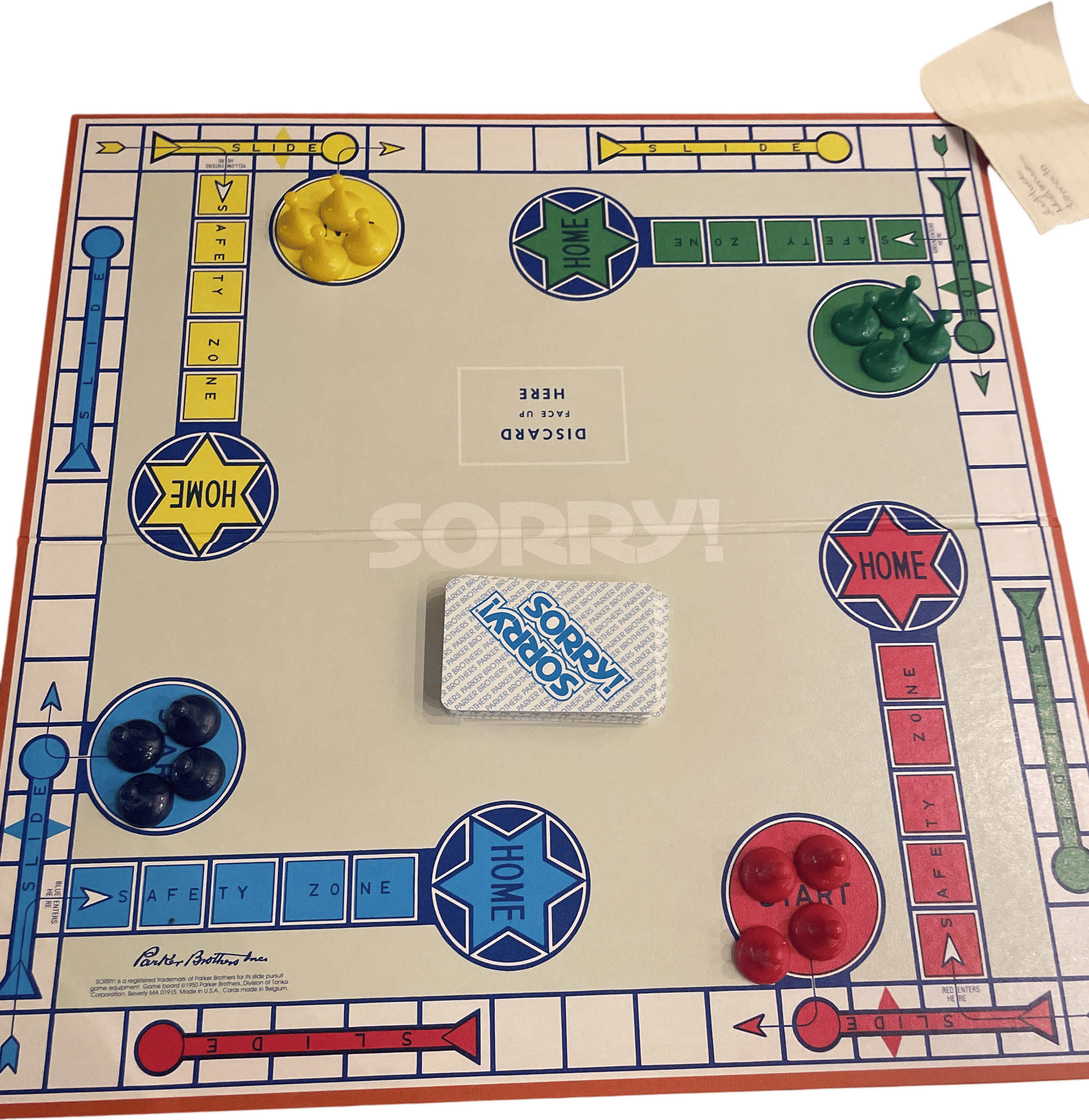 buying board games from the thrift store