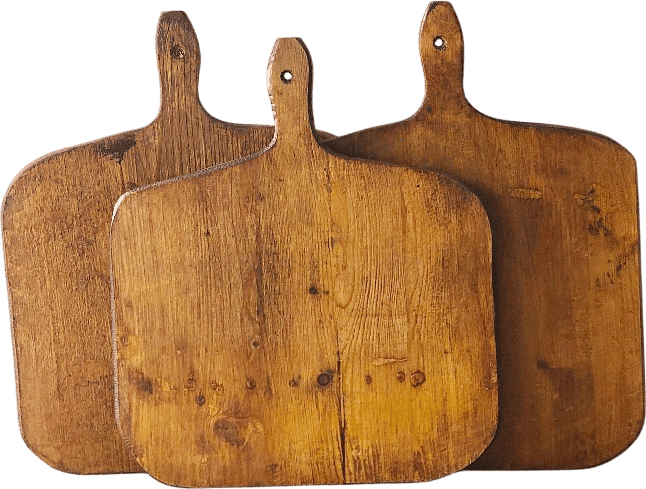 Reclaimed Wood Cutting Board Set