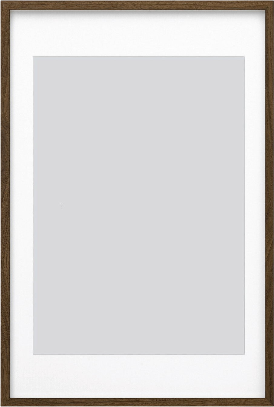 RÖDALM frame, walnut effect, 61x91 cm