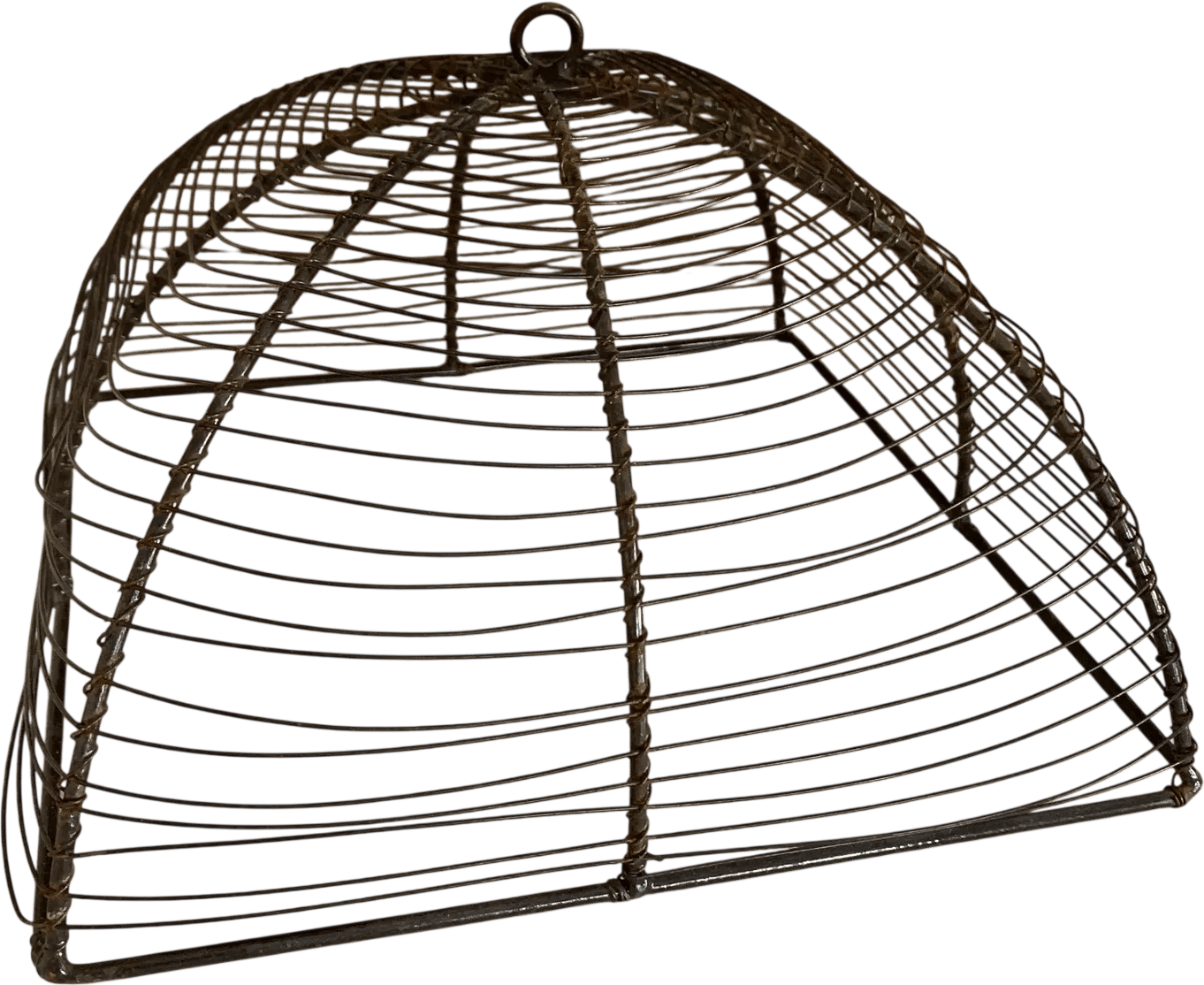Antique French Wire Cloche Food Dome