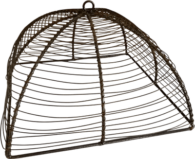Antique French Wire Cloche Food Dome