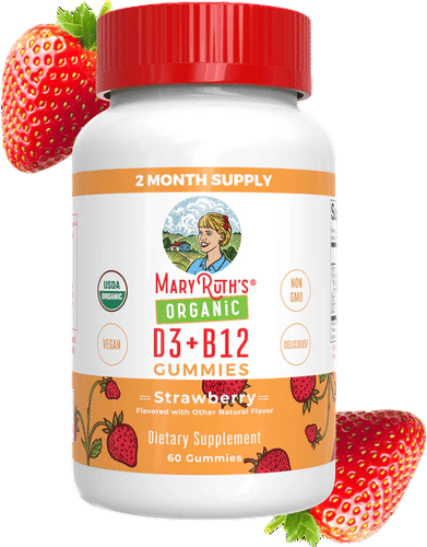 Organic Vitamin D3 + B12 Gummies