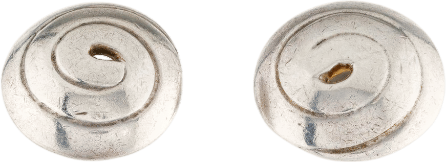 Robert Lee Morris Swirl Earrings (925 Sterling Silver)
