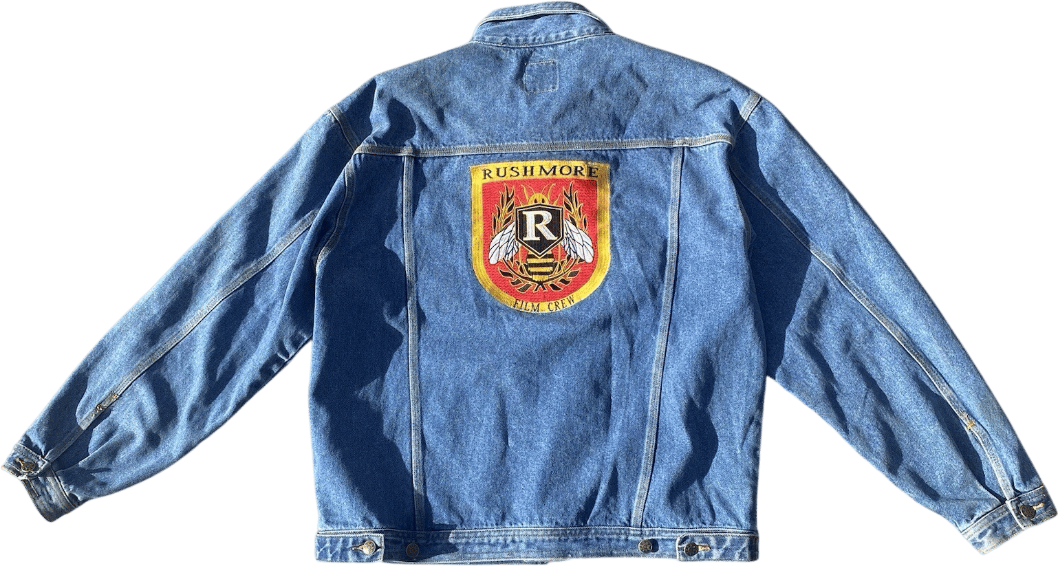 Rushmore Film Crew Embroidered Denim Jacket