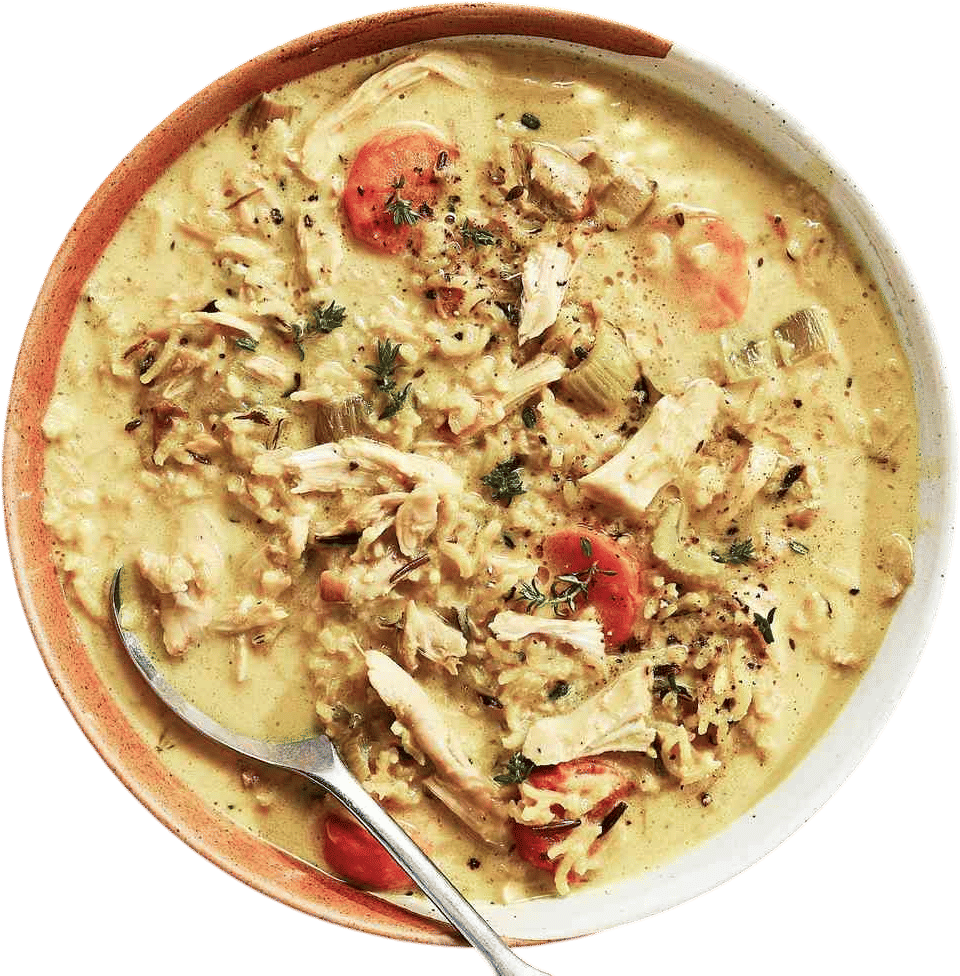 food and wine chicken wild rice soup
