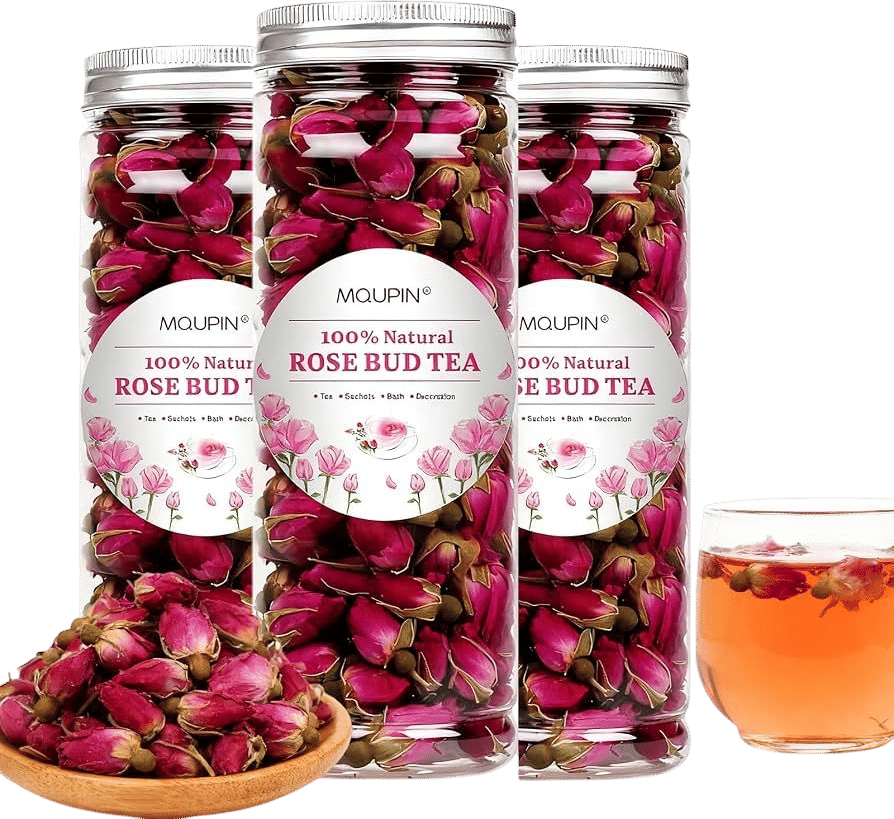 Dried Rose Bud Tea Starter Pack