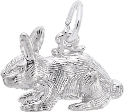 Sterling Silver Rabbit Charm