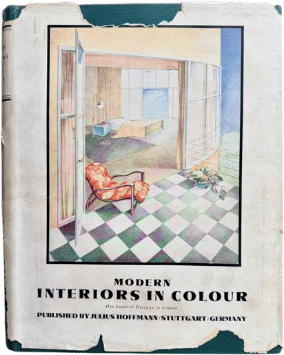 Modern Interiors in Colour 1929 Coffee Table Book