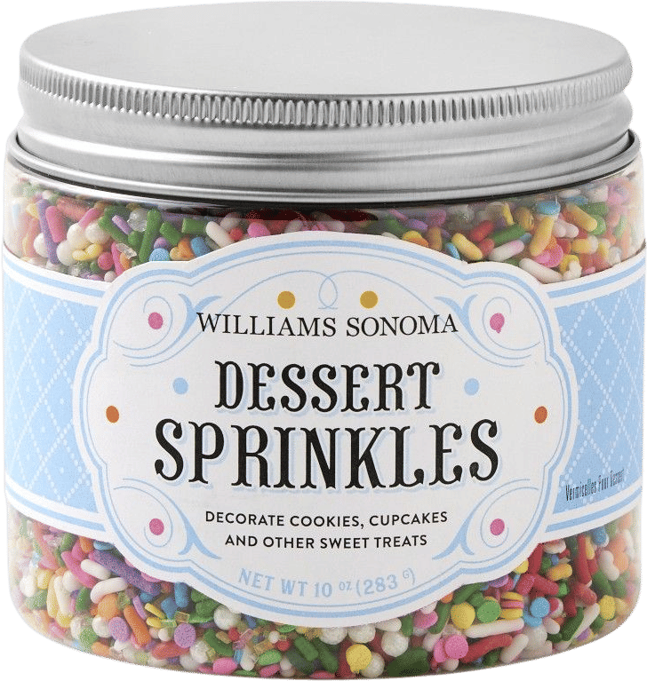Dessert Sprinkle Mix with Wooden Scoop