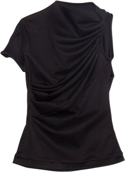 Gathered Short Sleeve Top