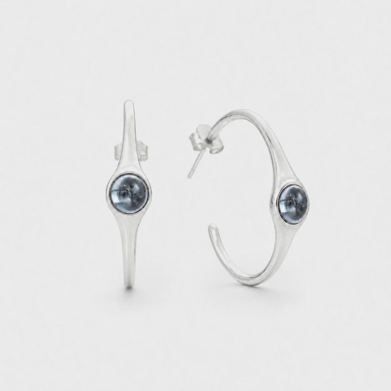 Cerulean Hoops