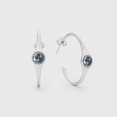 Cerulean Hoops