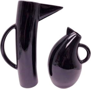 Arabia Finland Black Storybirds Pitchers