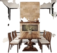wood table 