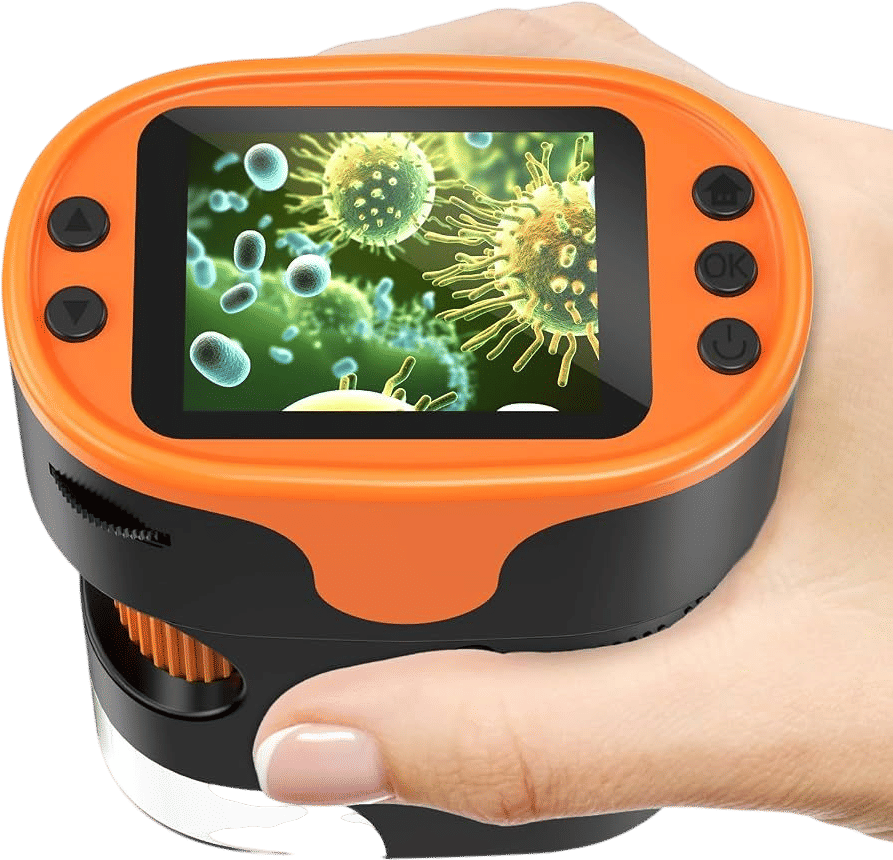 1000X Handheld Microscope for Kids