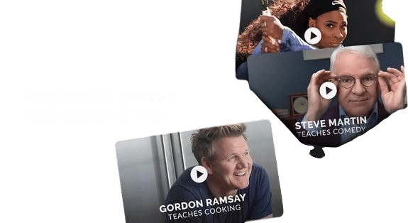 Masterclass gift card