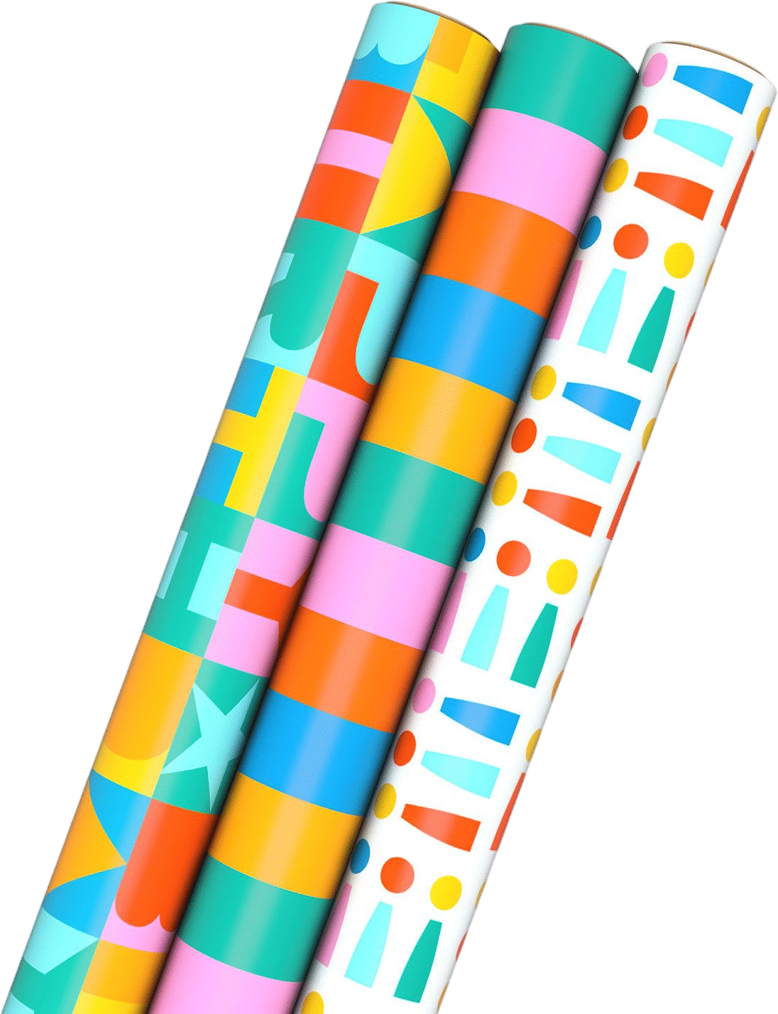 Mini Wrapping Paper Rolls