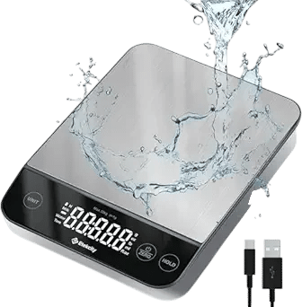 Etekcity Digital Kitchen Scale, Stainless Steel, 22lb