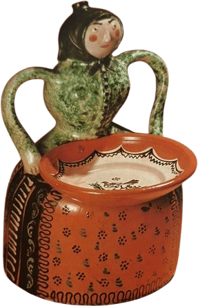 Hungarian Ceramic Figurine