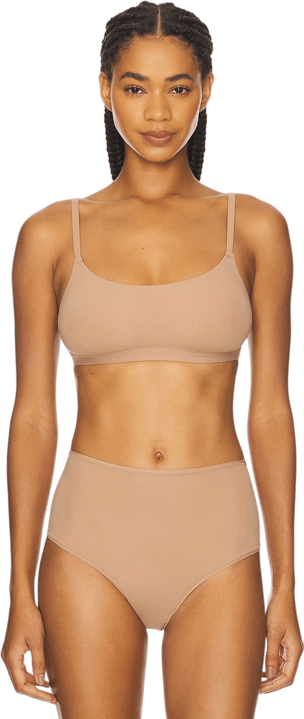A comfy bralette