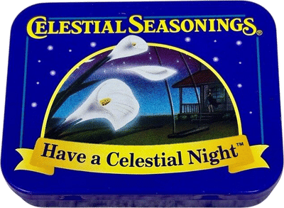 Vintage Celestial Seasonings Tea Tin