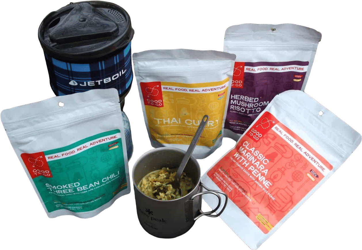 good to-go dehydrated meals